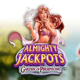 Almighty Jackpots: Garden of Persephone logo by Novomatic Spinoloco Casino