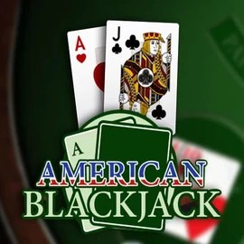 American Blackjack online game logo by Habanero on spinoloc.com