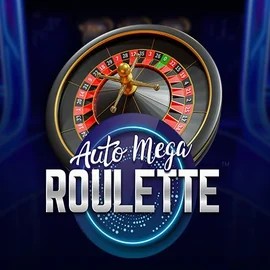 Auto Mega Roulette slot visual from Pragmatic Play available on spinoloc.com
