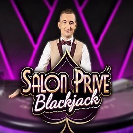 Blackjack Salon Privé by Ezugi, showcased at spinoloc.com – game logo