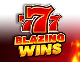 Blazing Wins logo by Playson at Spinoloco Casino