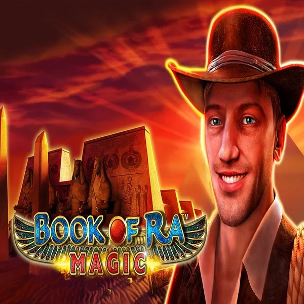 Book of Ra Magic game by Greentube – logo hosted on Spinoloco Casino