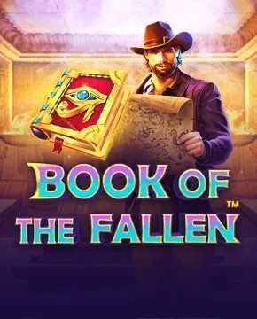 Official Slots logo: book of the fallen by Pragmatic Play at Spinoloco Casino