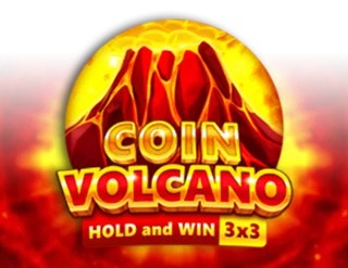 Coin Volcano logo by 3 Oaks Gaming Spinoloco Casino