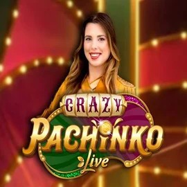 Crazy Pachinko by Evolution, showcased at spinoloc.com – game logo