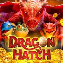 Dragon Hatch by PG Soft, showcased at spinoloc.com – game logo