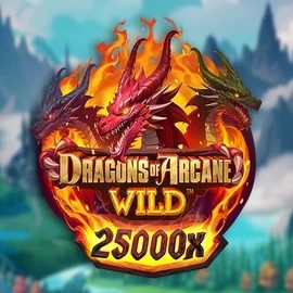 Dragons of Arcane Wild slot visual from Foxium available on spinoloc.com