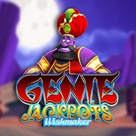 Genie Jackpots Wishmaker slot visual from Blueprint Gaming available on spinoloc.com