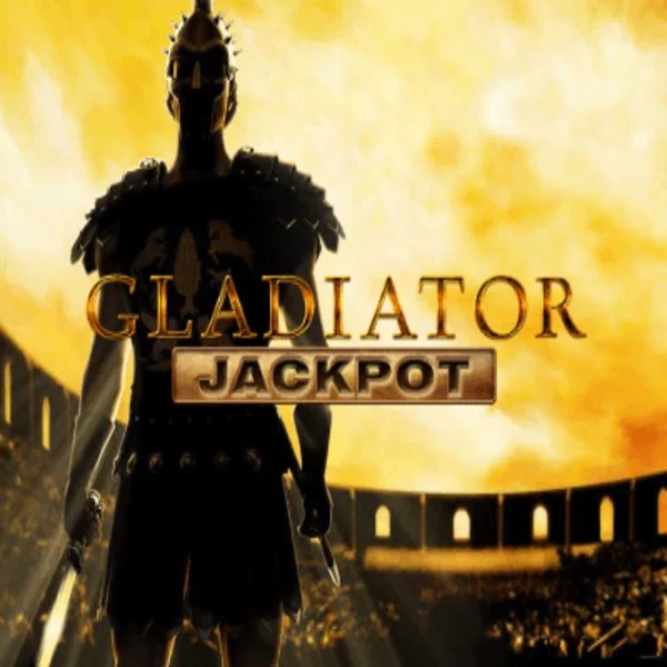 Slots logo of Gladiator Jackpot from Playtech at Spinoloco Casino
