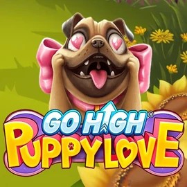 Go High Puppy Love logo by RubyPlay at Spinoloco Casino