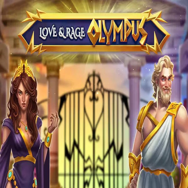 Slots logo of Love and Rage Olympus from Greentube at Spinoloco Casino