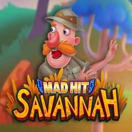 Mad Hit Savannah logo – Slots by RubyPlay at Spinoloco Casino