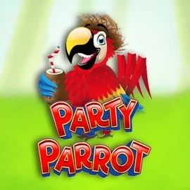 Party Parrot slot visual from Rival available on spinoloc.com