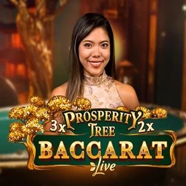 Prosperity Tree Baccarat logo by Evolution at Spinoloco Casino