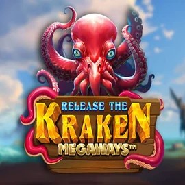 Release the Kraken Megaways logo – Slots by Pragmatic Play at Spinoloco Casino