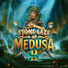 Stone Gaze of Medusa 2 slot logo by Stakelogic at Spinoloco Casino