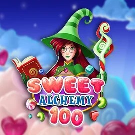 Sweet Alchemy 100 online game logo by Play'n GO on spinoloc.com