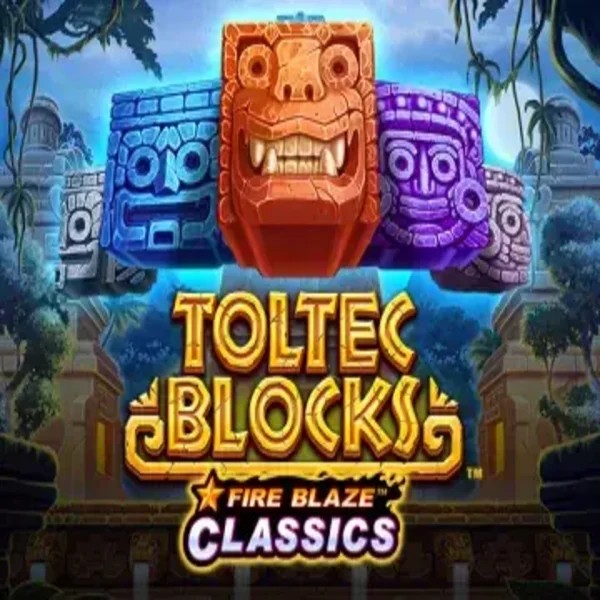 Fire Blaze: Toltec Blocks slot icon by Rarestone Gaming, available at Spinoloco Casino