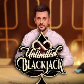 Unlimited Blackjack logo by Ezugi Spinoloco Casino